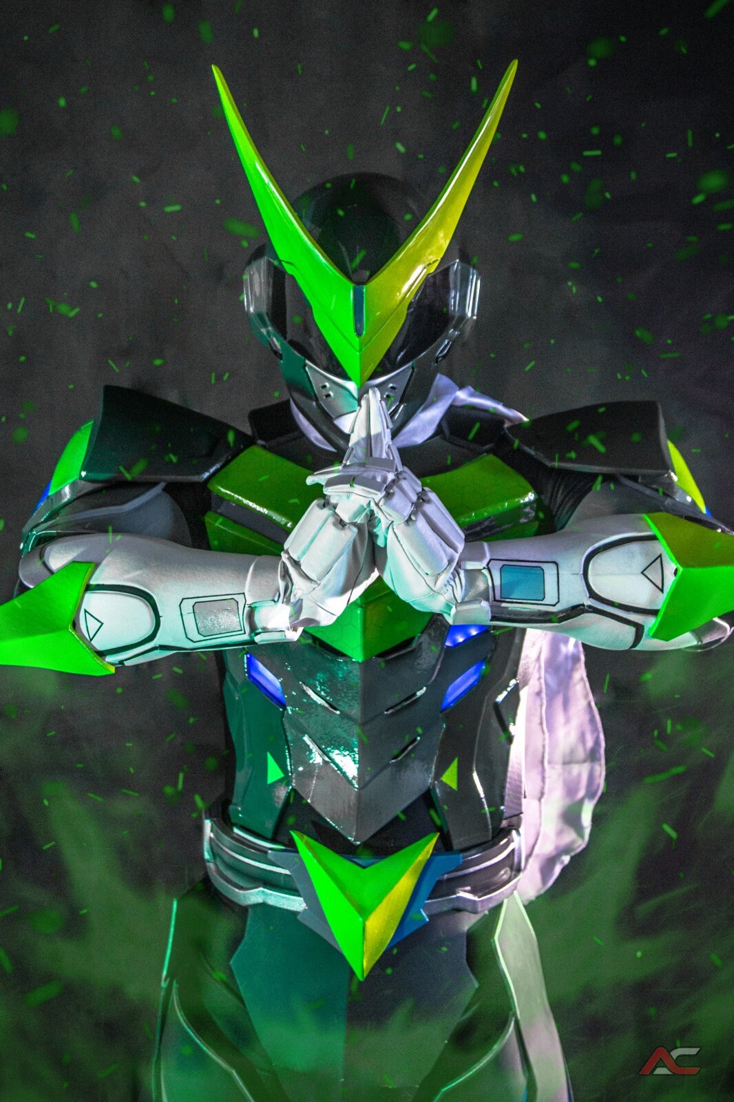 ANIKI Genji Cosplay Costume Sentai Fullset Overwatch
