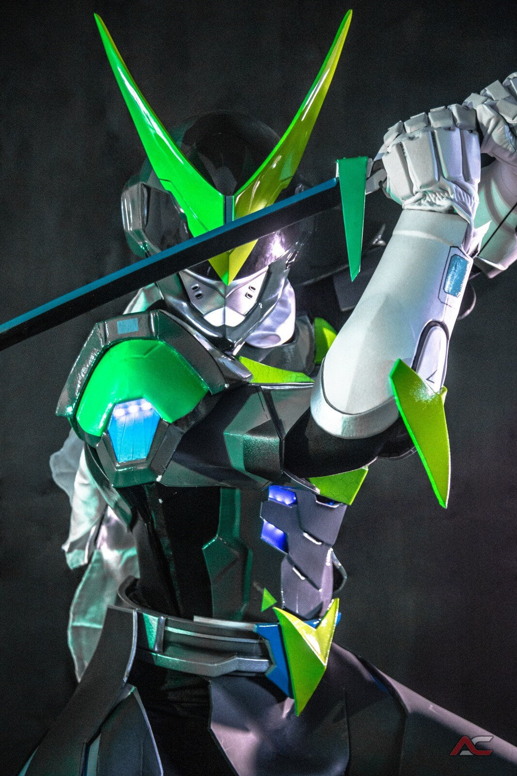 ANIKI Genji Cosplay Costume Sentai Fullset Overwatch