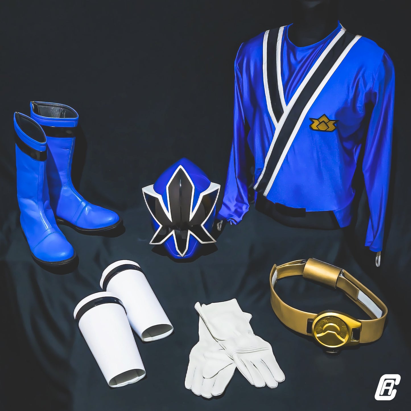 ANIKI Samurai Cosplay Ranger Costume Shinkenger Fullset