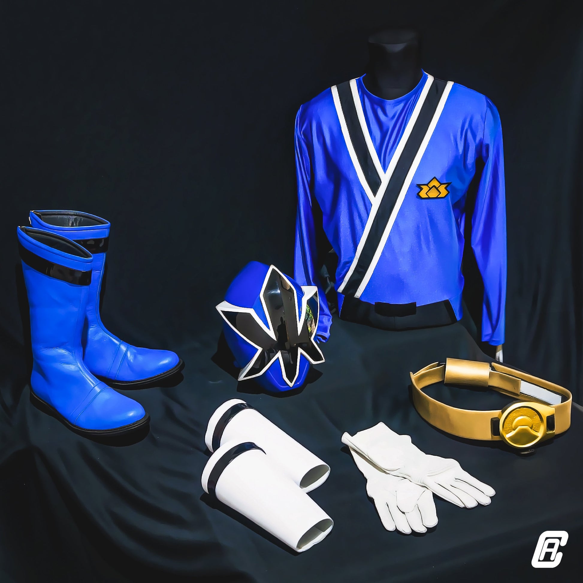 ANIKI Samurai Cosplay Ranger Costume Shinkenger Fullset