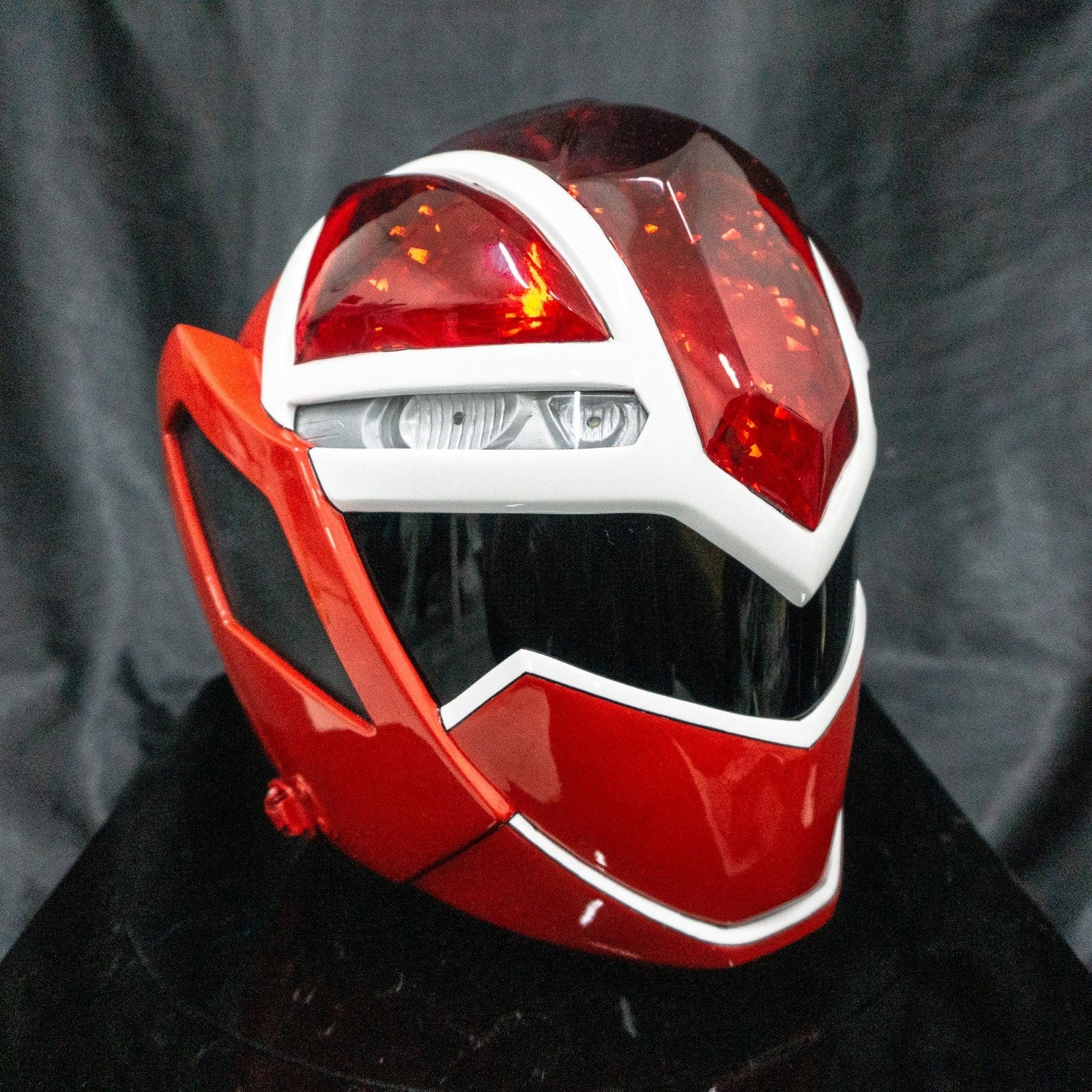 ANIKI Red KIRAMAI Sentai Rangers COSPLAY Helmet