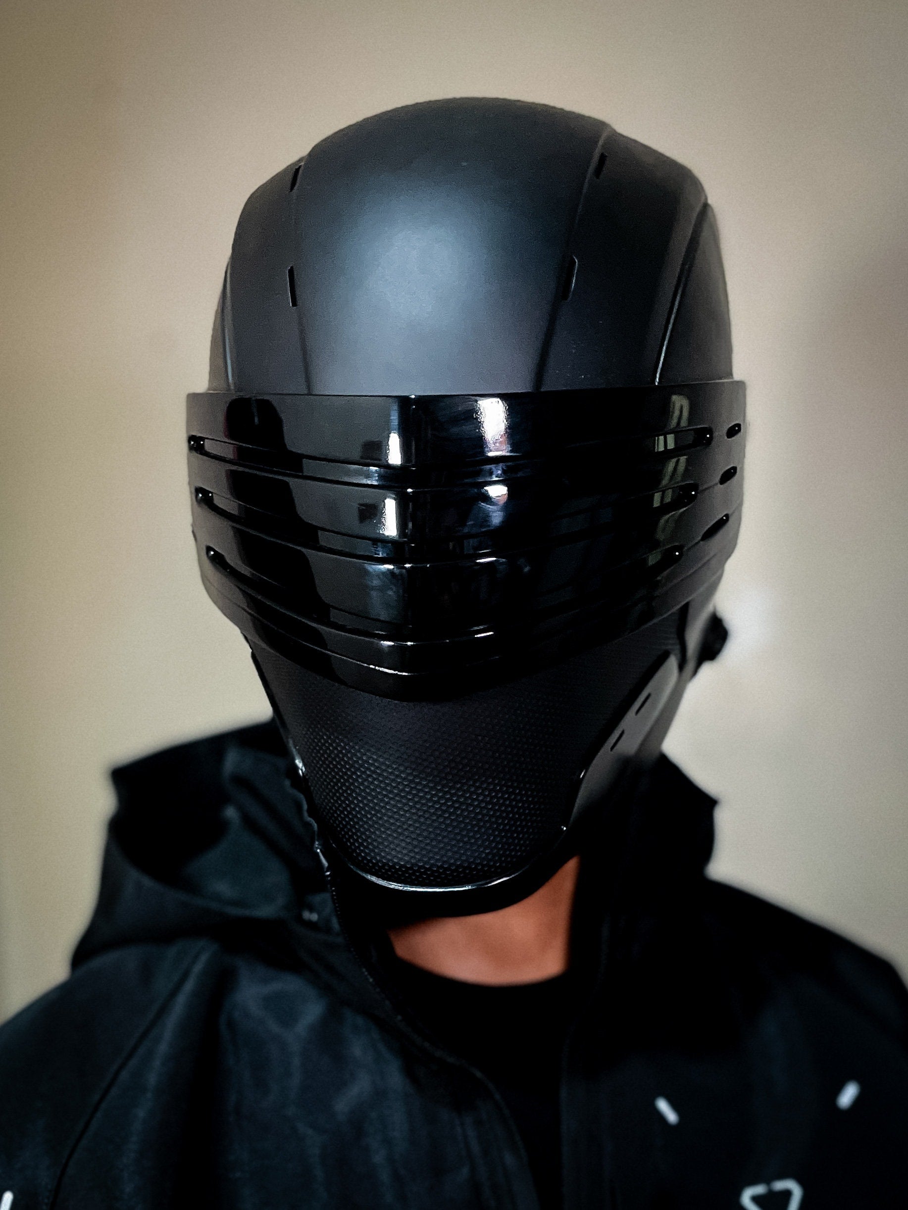 gi joe snake eyes snowboard helmet ANIKI Cosplay Helmet Mask Snake Eye Collectible GI JOE – AnikiCosplay