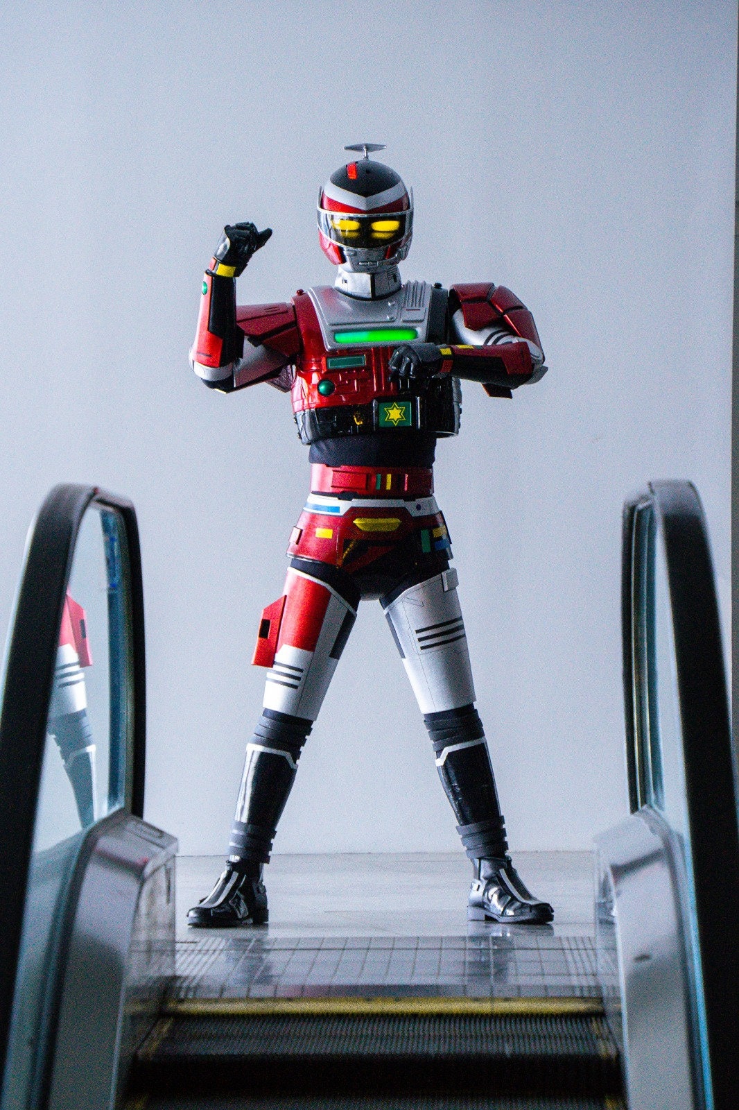 ANIKI Cosplay Costume Winspector Metal Heroes