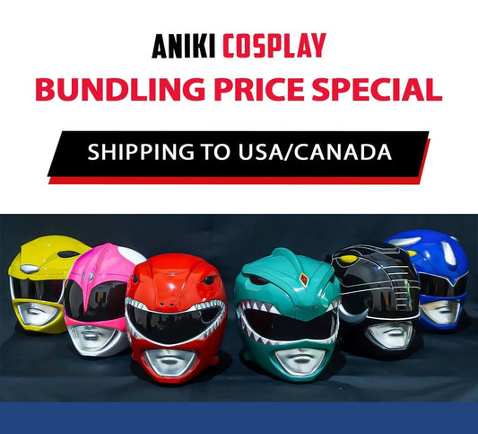 ANIKI BUNDLING Price Helmet Cosplay Collectible Ranger Sentai (USA)