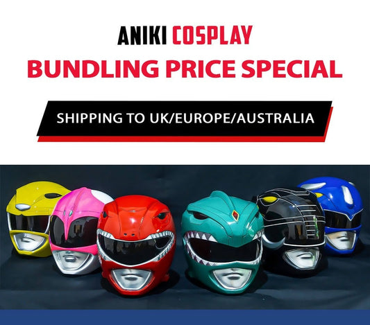 ANIKI BUNDLING Price Helmet Cosplay Collectible Ranger Sentai (EU)