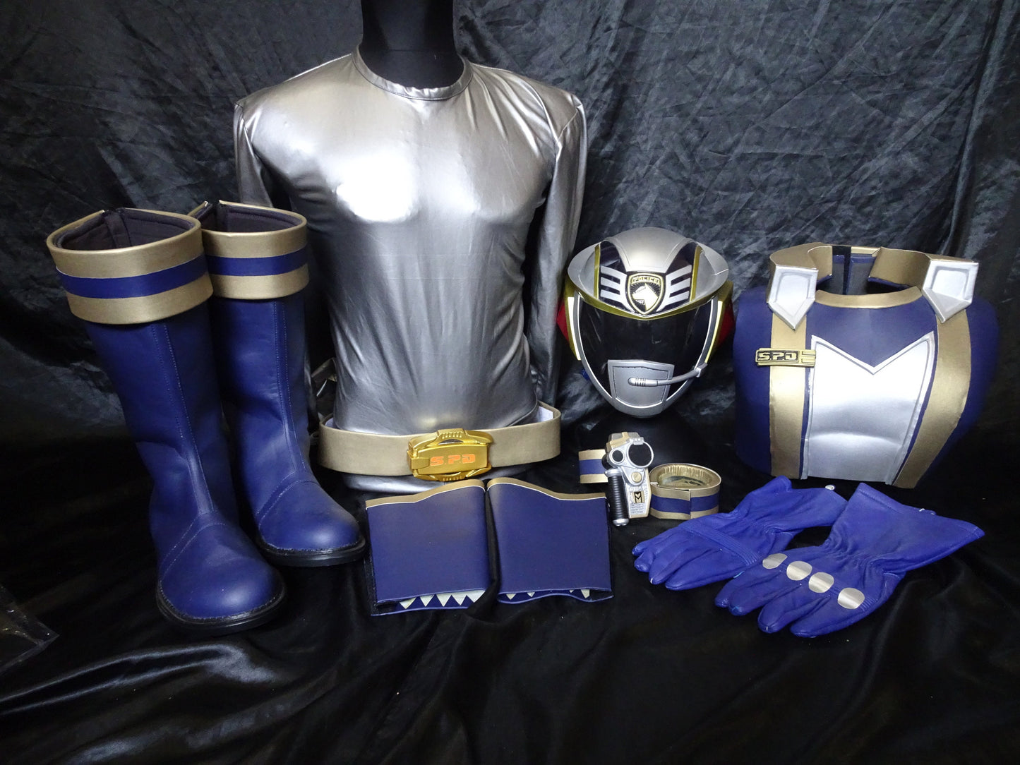 ANIKI NOVA Ranger Power Deka Cosplay Bright Costume
