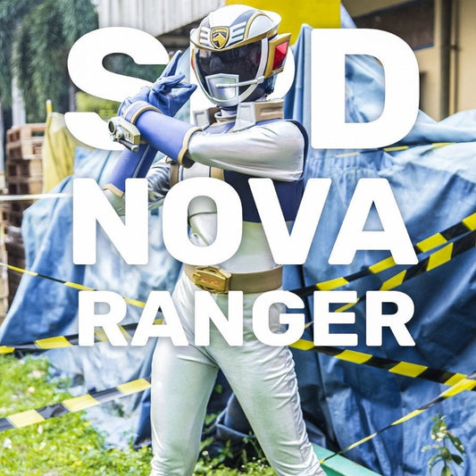 ANIKI NOVA Ranger Power Deka Cosplay Bright Costume