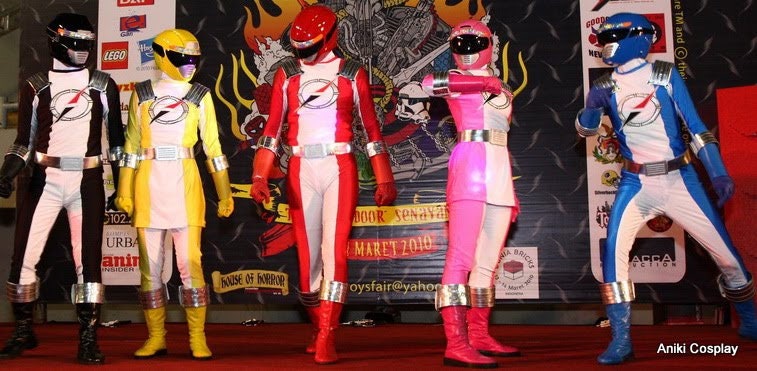 ANIKI Operation Overdrive Ranger Bouken Costume Sentai